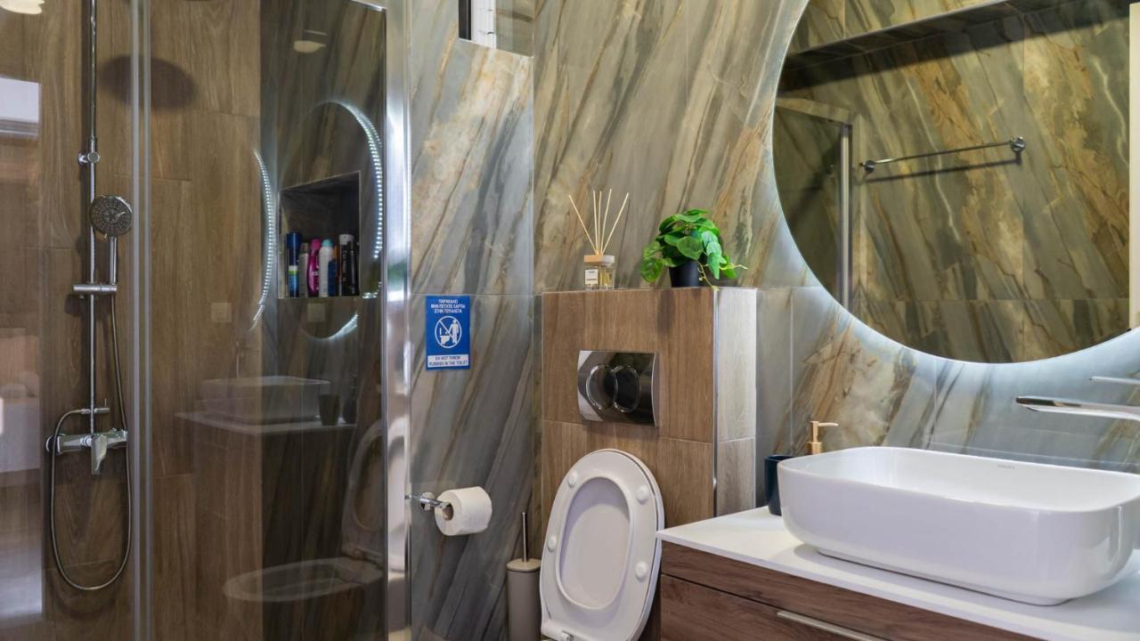 Mythic Meteora Apartment กาลัมปากา ภายนอก รูปภาพ